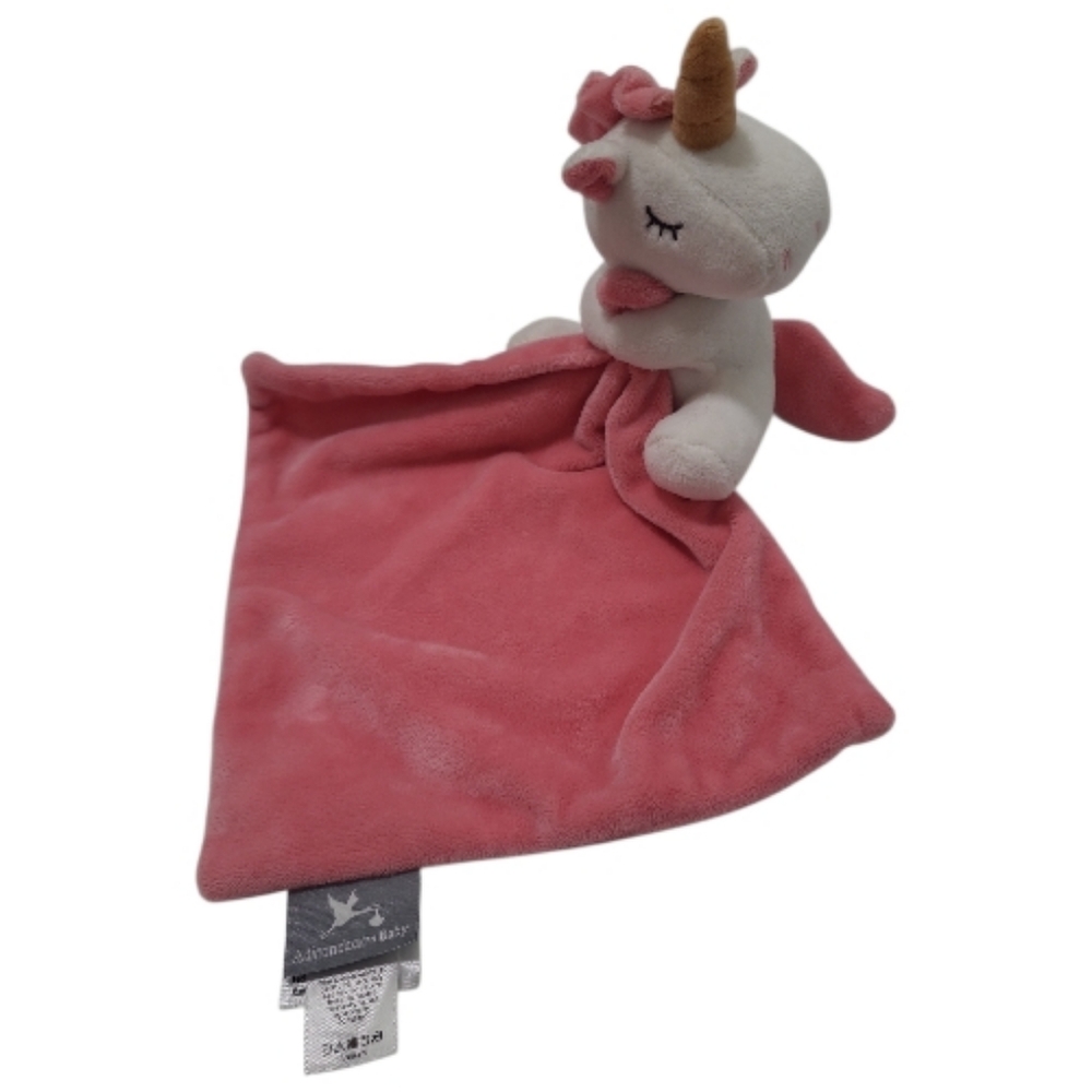 Adirondack Baby Unicorn Plush Lovey Security Blanket